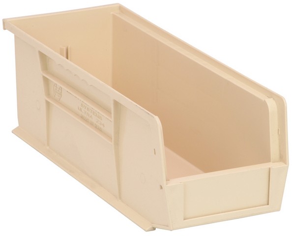 Ultra Stack & Hang Bin, Ivory - 14.75 x 5.5 x 5 in.