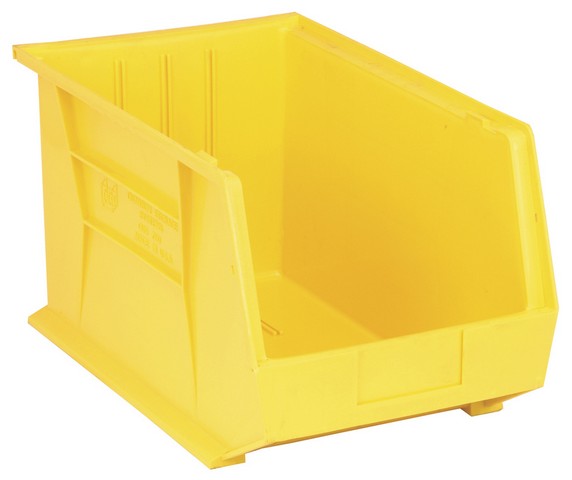 Ultra Stack & Hang Bin, Yellow - 18 x 11 x 10 in.