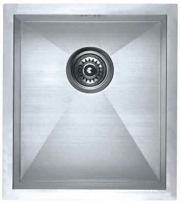 Picture of SFC F4045 Zero Radius Undermount Single Bowl Kitchen Sink, 15.75 x 17.75 x 7.875 in.