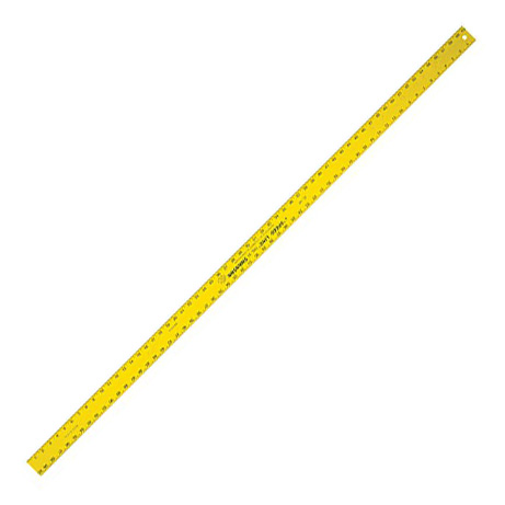 Picture of Swanson AE143 Straight Edge Yellow Measuring Rule&#44; 60 in.