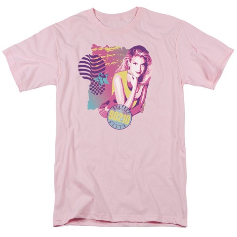 90210-Donna - Short Sleeve Adult 18-1 Tee - Pink, Medium