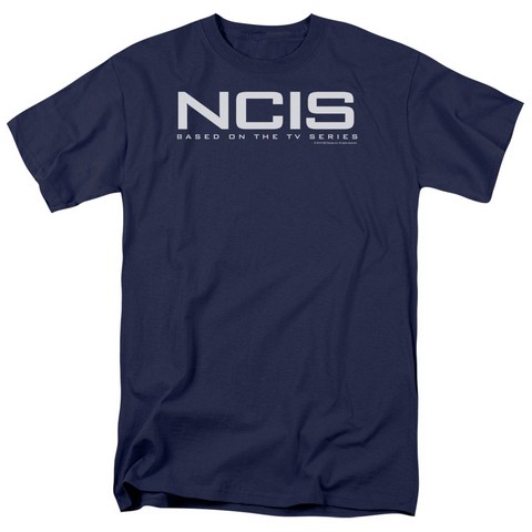 Ncis-Logo - Short Sleeve Adult 18-1 Tee - Navy- 4X