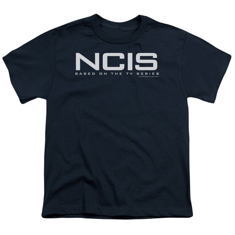 Ncis-Logo - Short Sleeve Youth 18-1 Tee - Navy- Extra Large