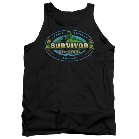 Survivor-All Stars - Adult Tank Top - Black- Medium
