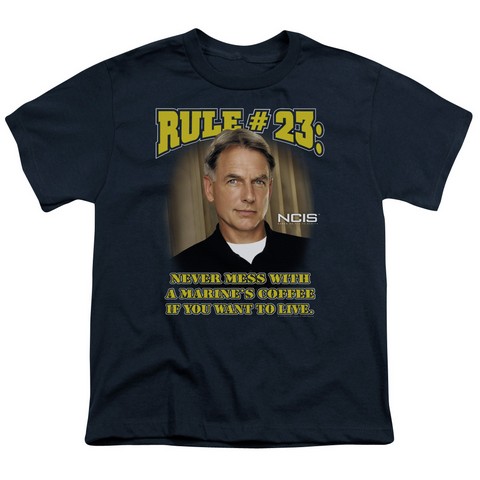 Ncis-Rule 23 - Short Sleeve Youth 18-1 Tee - Navy- Small
