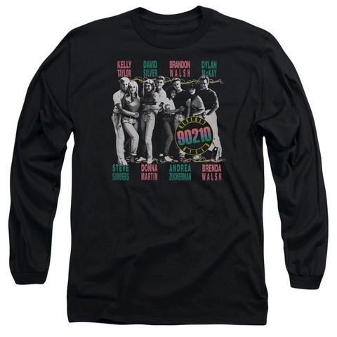 90210-We Got It - Long Sleeve Adult 18-1 Tee - Black- Large