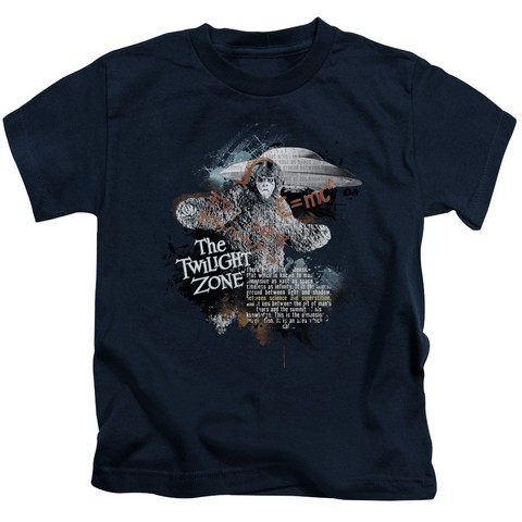 Twilight Zone-Science&Superstition 18-1 Tee - Navy- Medium 5-6