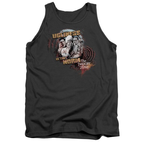 Twilight Zone-The Norm - Adult Tank Top - Charcoal- Medium