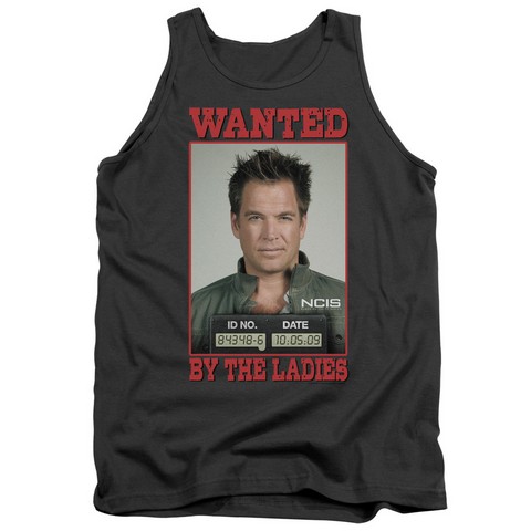 Ncis-Wanted - Adult Tank Top - Charcoal- Small