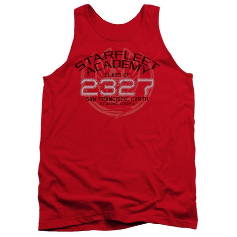 Star Trek-Picard Graduation - Adult Tank Top - Red- Medium