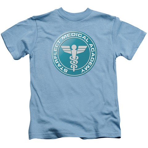 Star Trek-Medical 18-1 Tee - Carolina Blue- Small 4