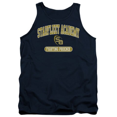 Star Trek-Fight - Adult Tank Top - Navy- Medium