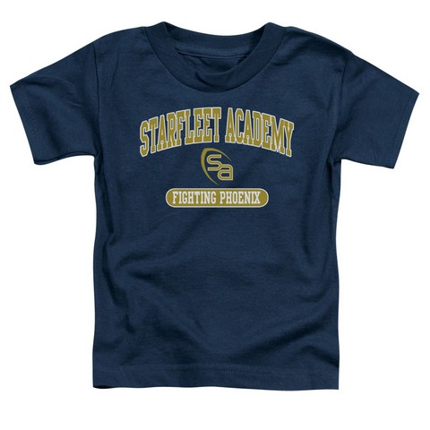 Star Trek-Fight - Short Sleeve Toddler Tee - Navy- Medium 3T