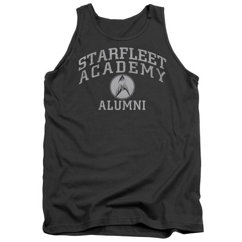 Star Trek-Alumni - Adult Tank Top - Charcoal- Medium