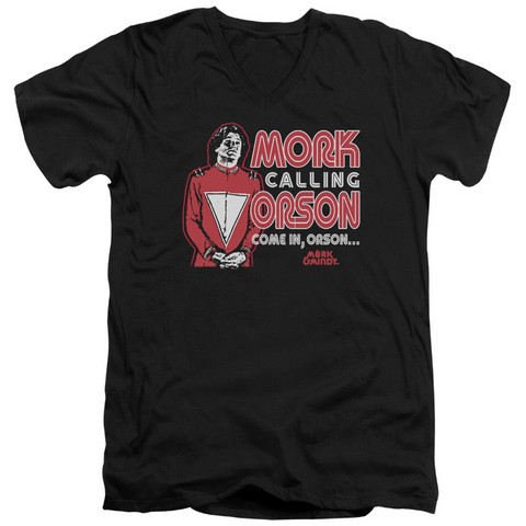 Mork & Mindy-Mork Calling Orson - Black- Large