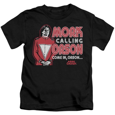 Mork & Mindy-Mork Calling Orson - Black- Large 7