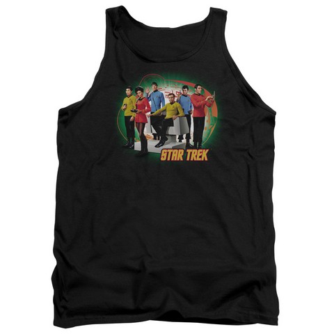 Star Trek-Enterprises Finest - Adult Tank Top - Black- Medium