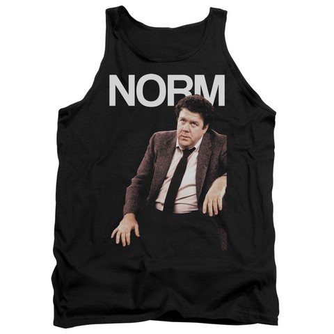 Cheers-Norm - Adult Tank Top - Black- 2X