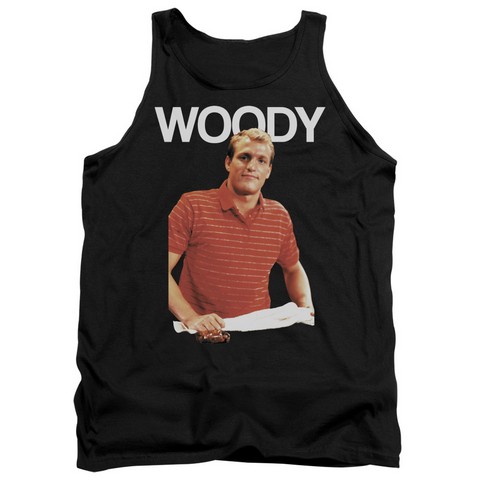 Cheers-Woody - Adult Tank Top - Black- Medium