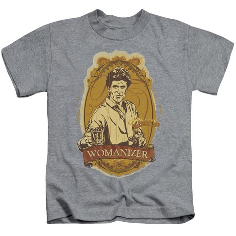 Cheers-Womanizer - Short Sleeve Juvenile 18-1 Tee - Heather- Large 7