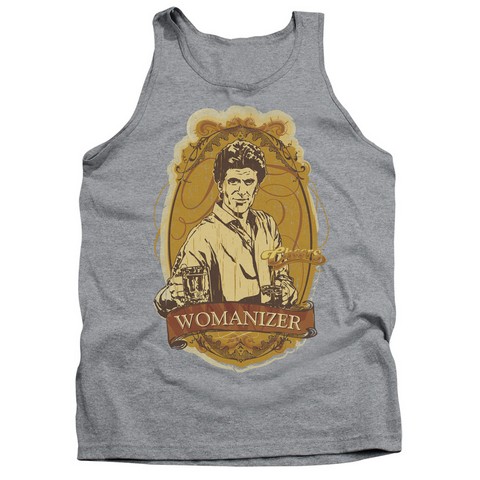 Cheers-Womanizer - Adult Tank Top - Heather- Large