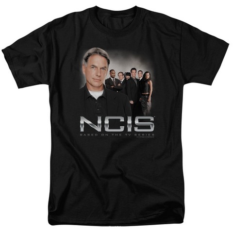 Ncis-Investigators - Short Sleeve Adult 18-1 Tee - Black- Medium