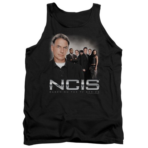 NcisInvestigators Adult Tank Top Black 2X NcisInvestigators Adult Tank Top Black 2X