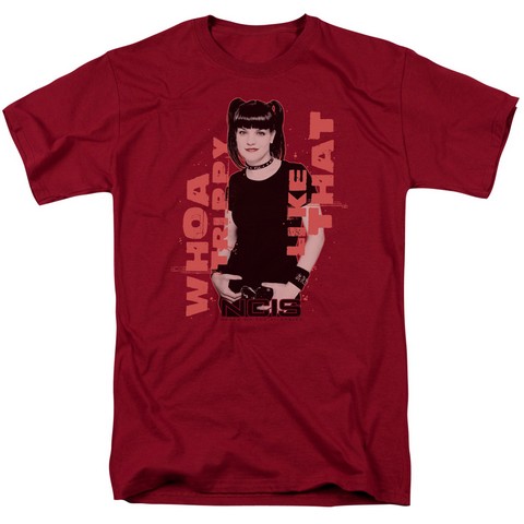 Ncis-Trippy - Short Sleeve Adult 18-1 Tee - Cardinal- Medium