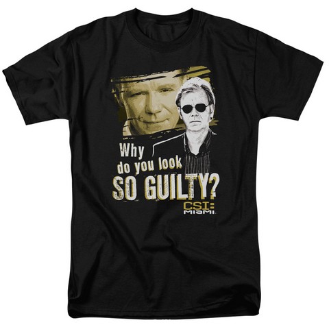 Csi Miami-So Guilty - Black- Small