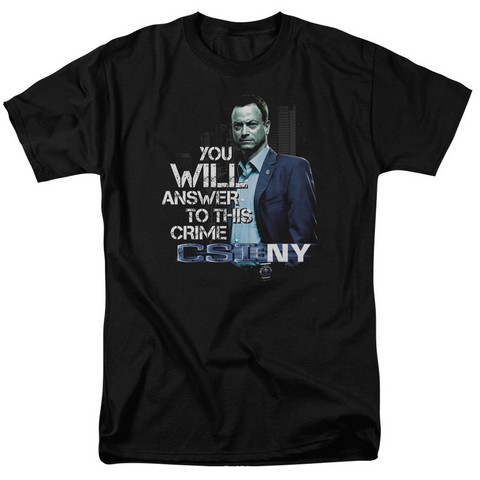 CSI NY-You Will Answer - Black- Large