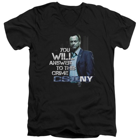 CSI NY-You Will Answer - Black- Large