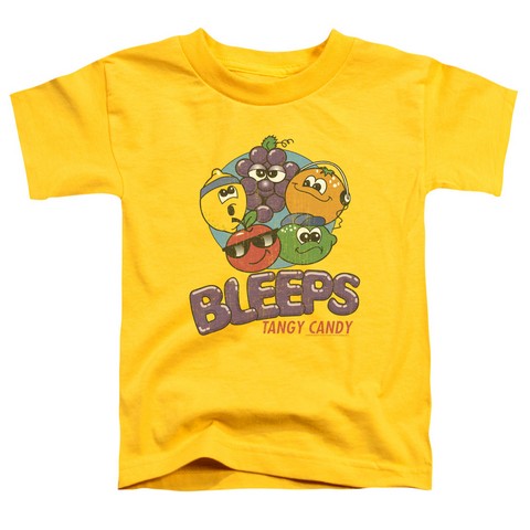 Dubble Bubble-Bleeps - Yellow- Large 4T