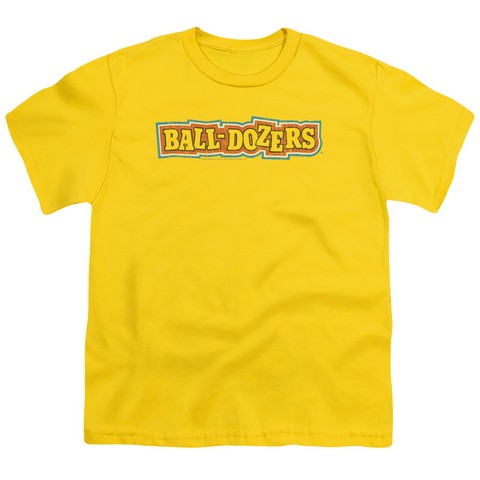 Dubble Bubble-Balldozers - Short Sleeve Youth 18-1 Tee - Yellow- Extra Large