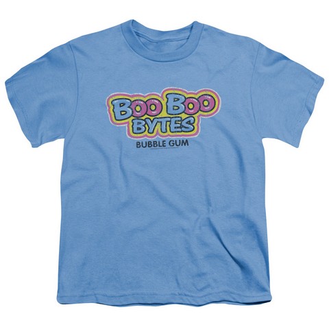 Dubble Bubble-Boo Boo - Short Sleeve Youth 18-1 Tee - Carolina Blue- Medium