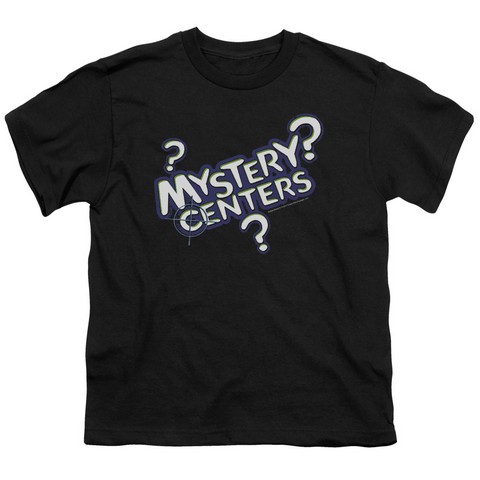 Dubble Bubble-Mystery Centers - Short Sleeve Youth 18-1 Tee - Black- Large