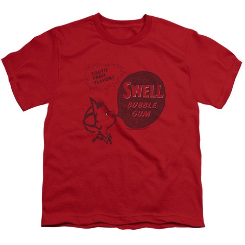 Dubble Bubble-Swell Gum 18-1 Tee - Red- Small
