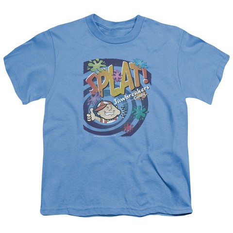 Dubble Bubble-Splat Jawbreakers - Short Sleeve Youth 18-1 Tee - Carolina Blue- Small