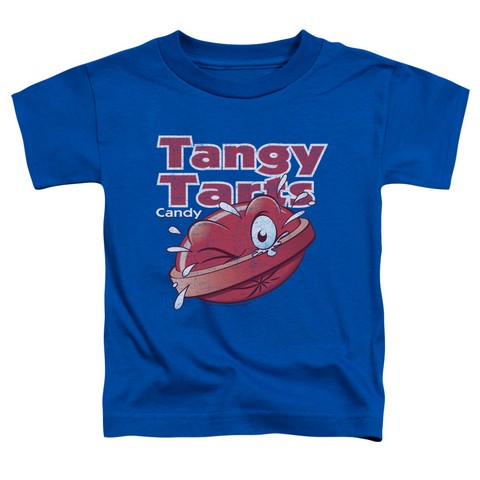 Dubble Bubble-Tangy Tarts - Short Sleeve Toddler Tee - Royal- Medium 3T
