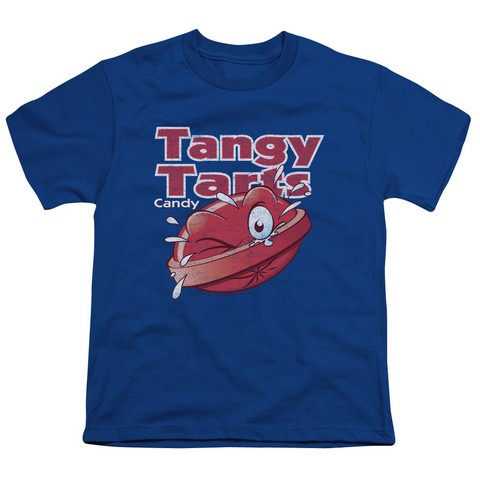Dubble Bubble-Tangy Tarts - Short Sleeve Youth 18-1 Tee - Royal- Medium