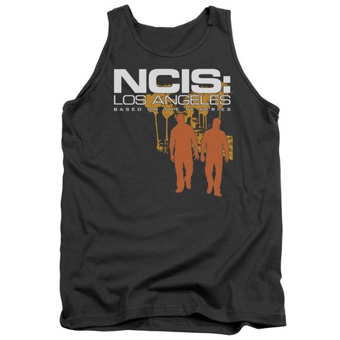 Ncis-La-Slow Walk - Adult Tank Top - Charcoal- Small
