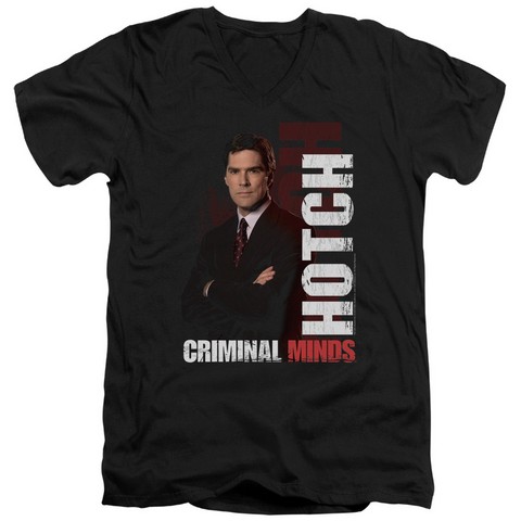 Criminal Minds-Hotch CMHT001 - Black- Large
