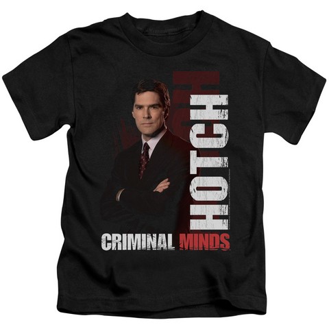 Criminal Minds-Hotch 18-1 Tee - Black- Small 4