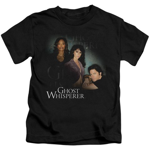 Ghost Whisperer-Diagonal Cast - Short Sleeve Juvenile 18-1 Tee - Black- Small 4