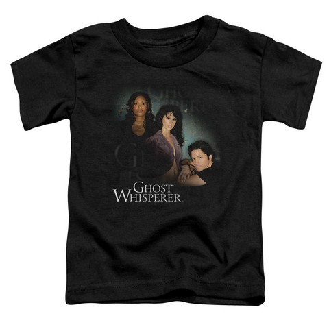 Ghost Whisperer-Diagonal Cast - Short Sleeve Toddler Tee - Black- Medium 3T