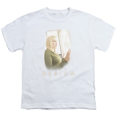 Medium-White Light - Short Sleeve Youth 18-1 Tee - White & Small