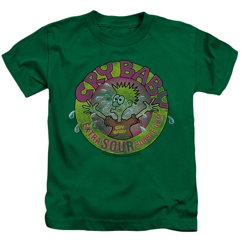 Dubble Bubble Logo - Short Sleeve Juvenile 18-1 Tee - Kelly Green- Large 7