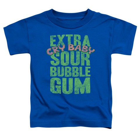 Dubble Bubble-Extra Sour - Short Sleeve Toddler Tee - Royal- Medium 3T