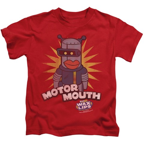 Dubble Bubble-Motor Mouth - Short Sleeve Juvenile 18-1 Tee - Red, Large 7