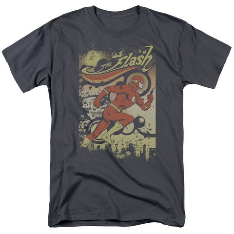 Dc-Just Passing Through - Short Sleeve Adult 18-1 Tee - Charcoal- Medium