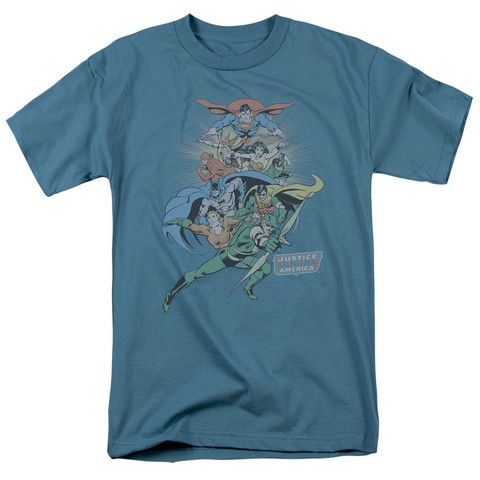 Dc-In League - Short Sleeve Adult 18-1 Tee - Slate- Medium